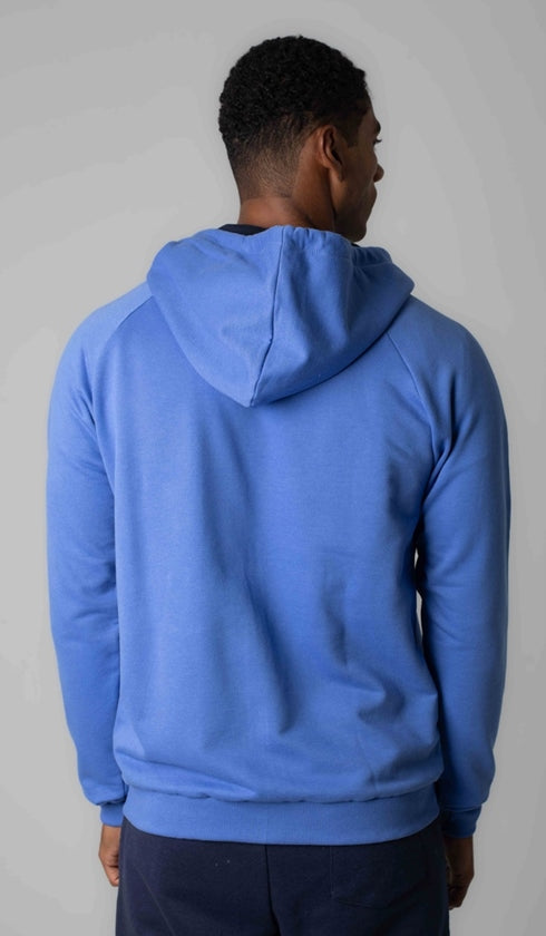 Blusão Com Zíper E Capuz Bolso Canguru