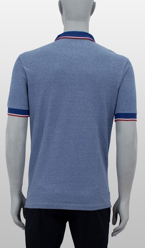 Polo Binada Slim Com Friso