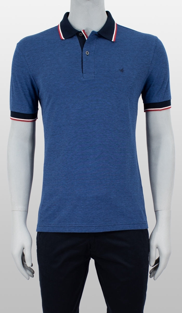 Polo Binada Slim Com Friso