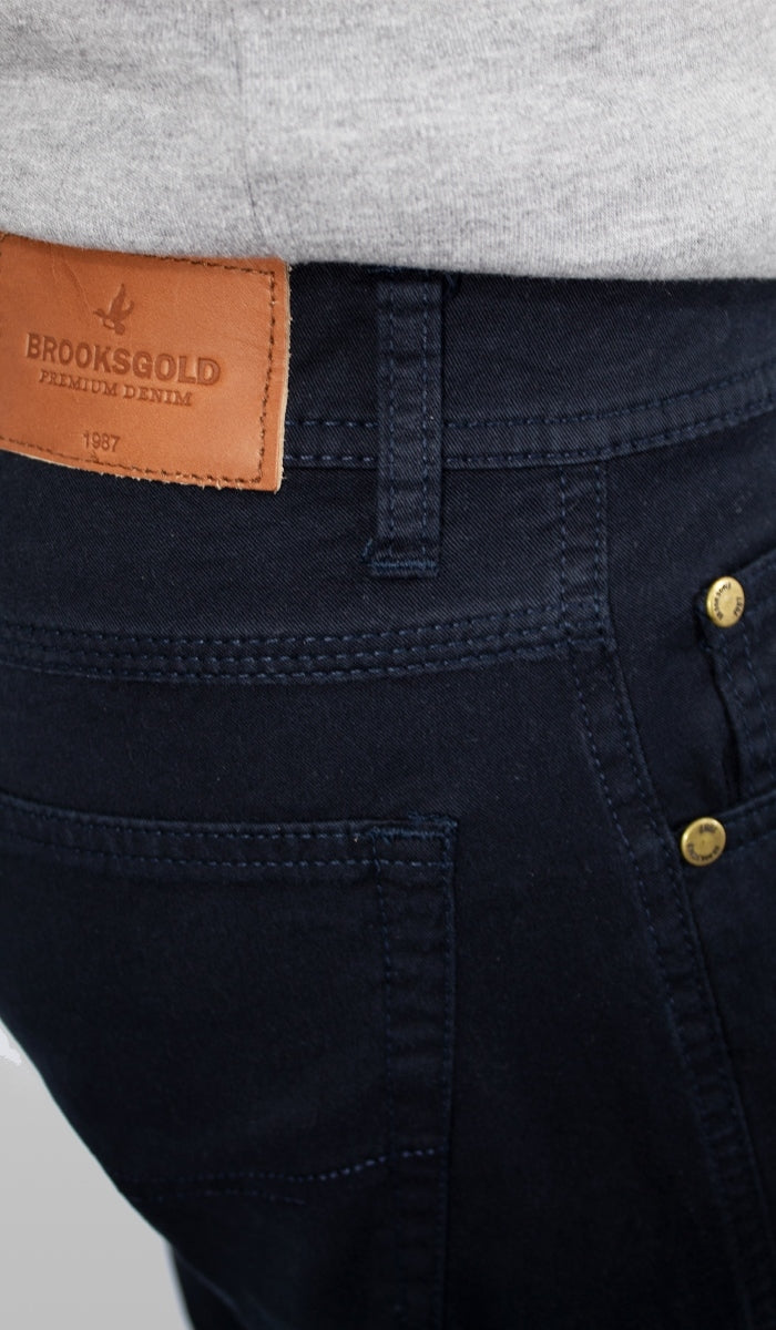 Calça Sarja 5 Bolsos Slim Color