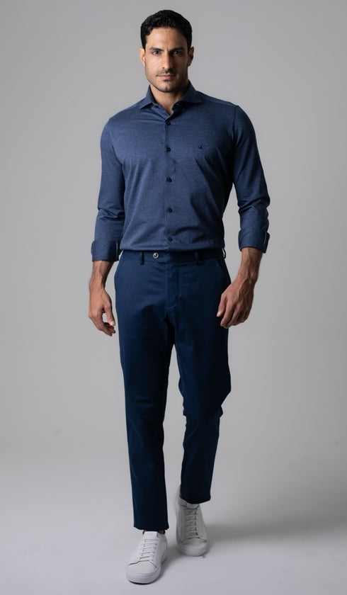 Calça Sarja Bolso Faca Com Stretch Express