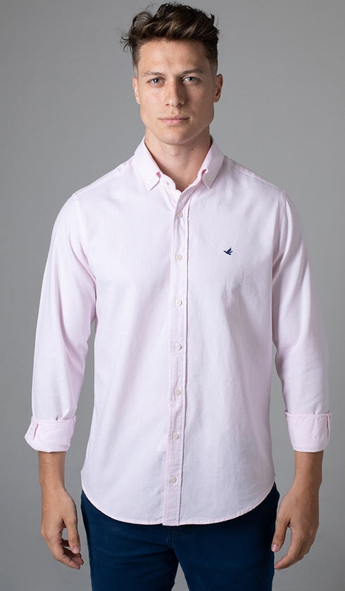 Camisa Manga Longa Oxford Button Down