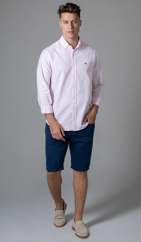 Camisa Manga Longa Oxford Button Down