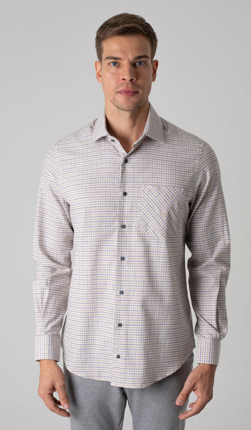 Camisa Manga Longa Flanela Xadrez Premium