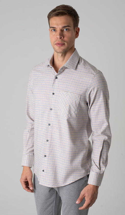 Camisa Manga Longa Flanela Xadrez Premium