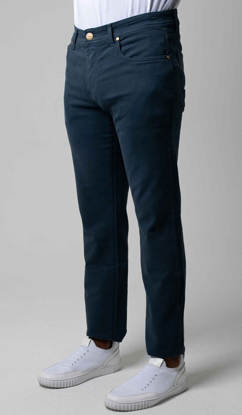 Calça Malha 5 Bolsos Home Office