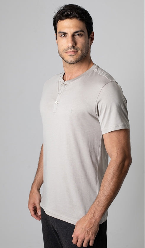 Camiseta Lisa Pima Gola Portuguesa