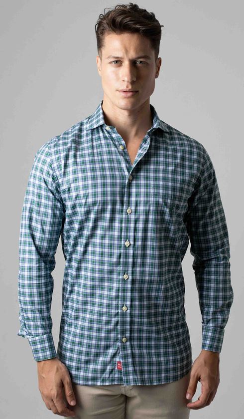 Camisa Manga Longa Xadrez