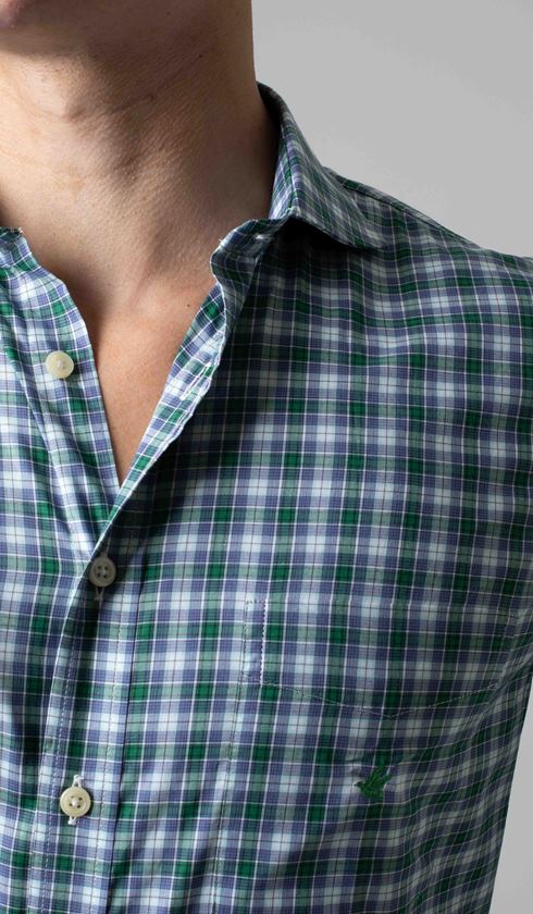 Camisa Manga Longa Xadrez
