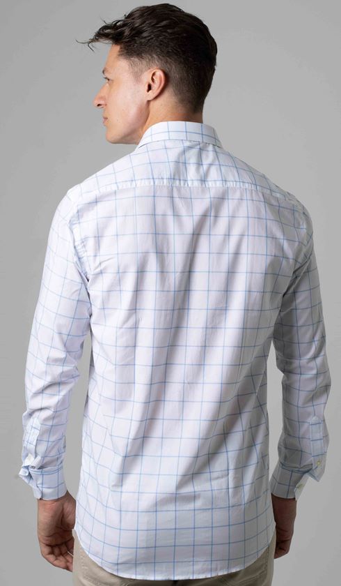 Camisa Manga Longa Xadrez