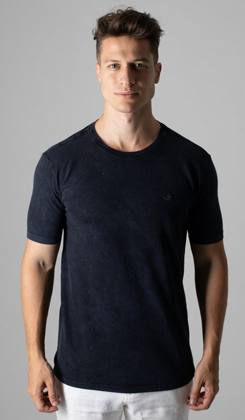 T- Shirt Gola Careca Marmorizada