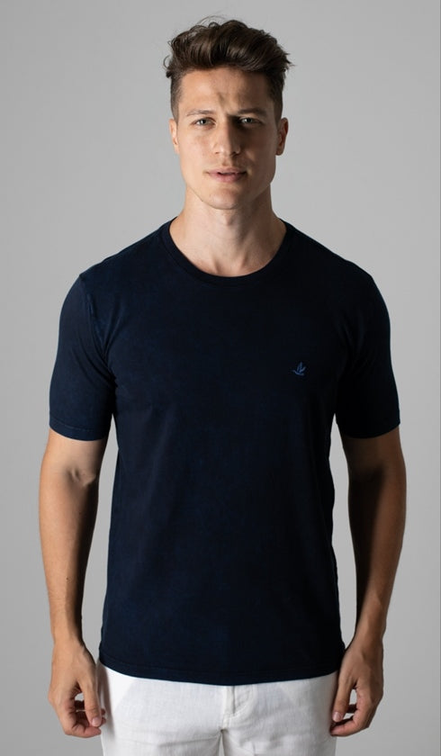 T- Shirt Gola Careca Marmorizada