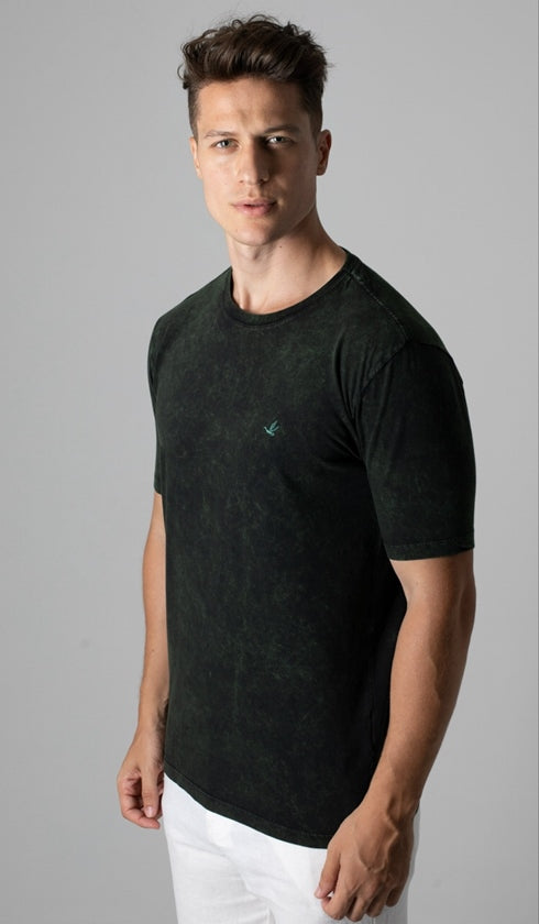 T- Shirt Gola Careca Marmorizada