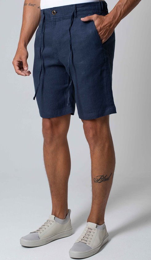 Bermuda Linho Bolso Faca Importada