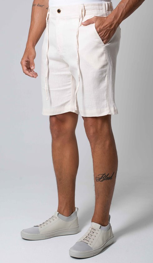 Bermuda Linho Bolso Faca Importada
