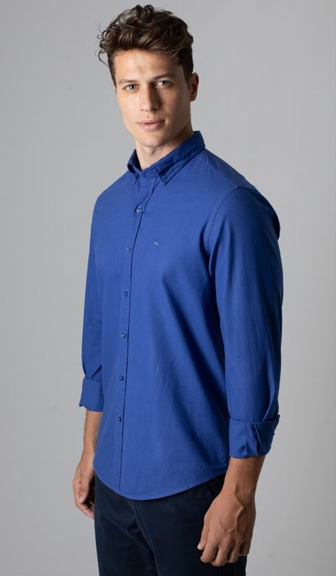 Camisa Manga Longa Oxford Button Down