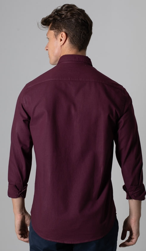Camisa Manga Longa Oxford Button Down