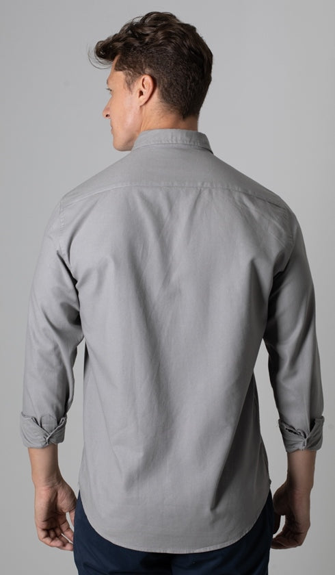 Camisa Manga Longa Oxford Button Down
