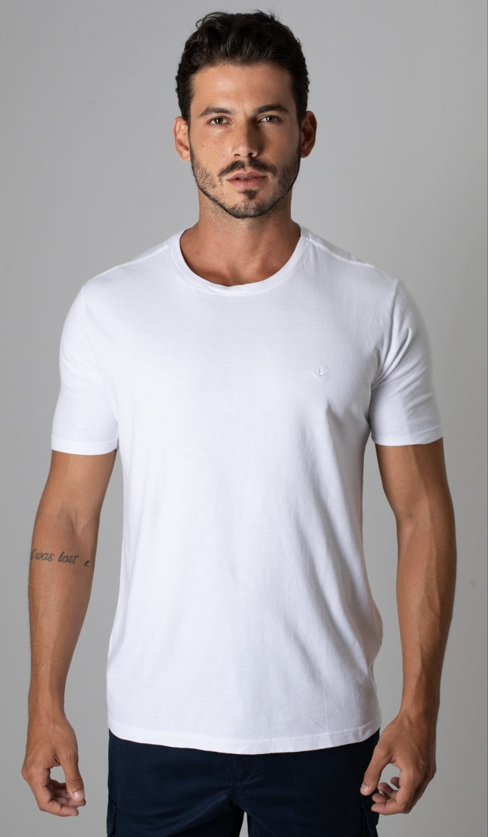 T-Shirt Lisa Gola Careca - Branco