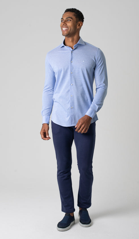 Camisa Manga Longa Malha Lisa