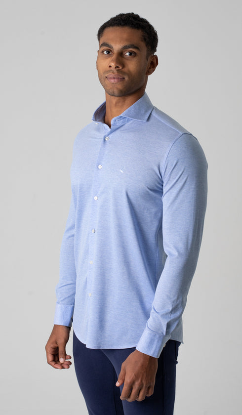 Camisa Manga Longa Malha Lisa