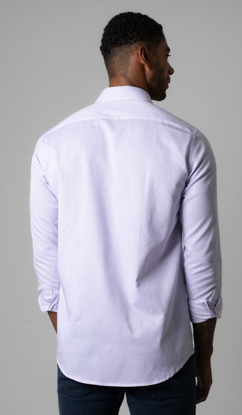 Camisa Manga Longa Slim Listrada