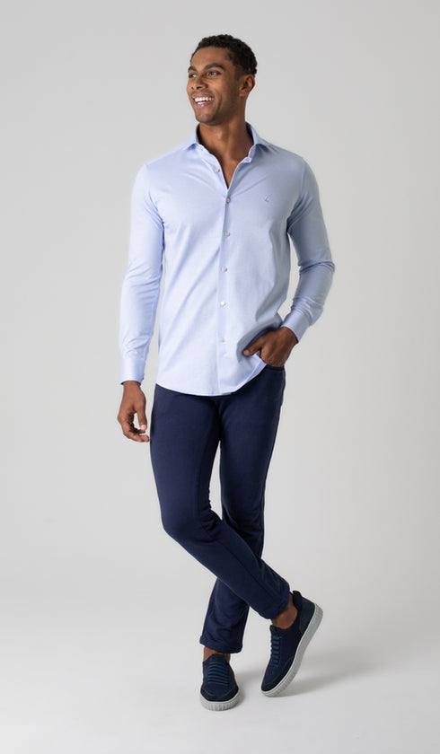 Camisa Manga Longa Malha Fantasia