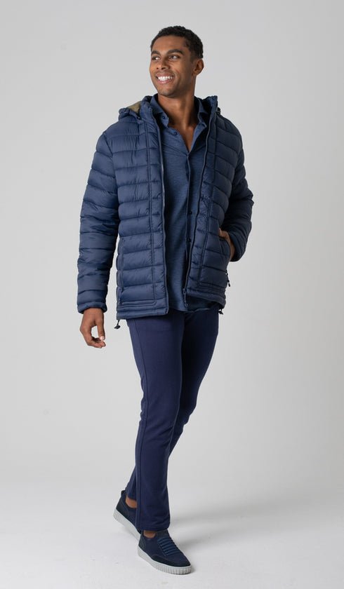 Jaqueta Nylon Com Capuz
