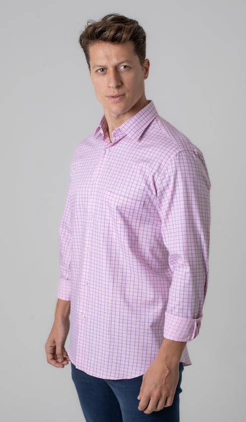 Camisa Manga Longa Xadrez