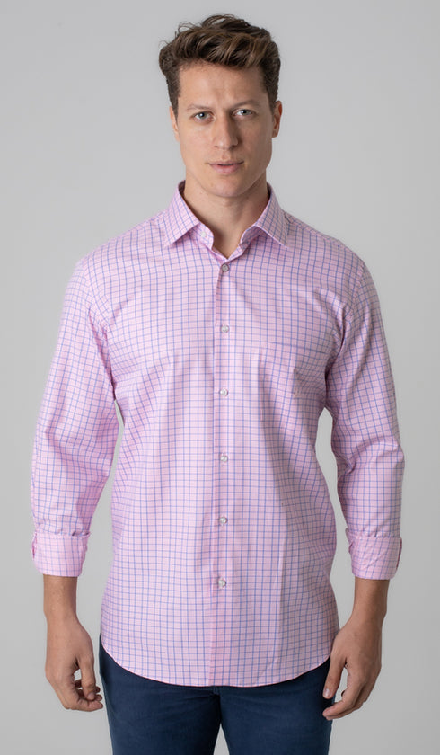 Camisa Manga Longa Xadrez