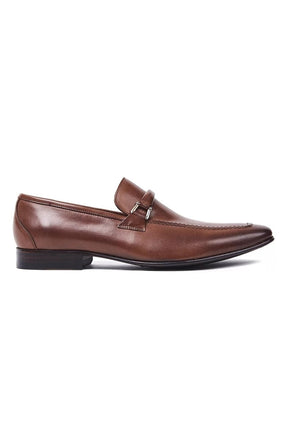 Sapato Mocassim Fivela Couro
