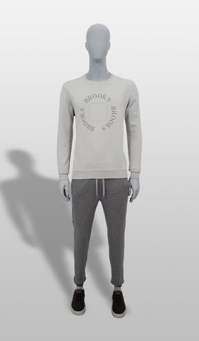 Moletom Com Estampa Brooks Gola Careca