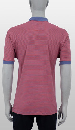 Polo Listradinha 1/2 Malha