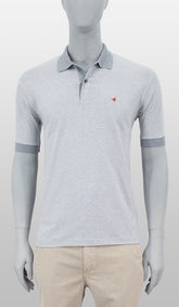 Polo Listradinha 1/2 Malha