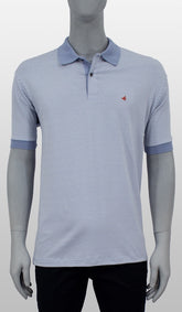 Polo Listradinha 1/2 Malha