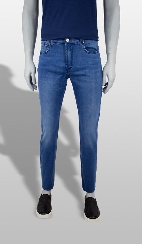 Calça Jeans 5 Bolsos Slim