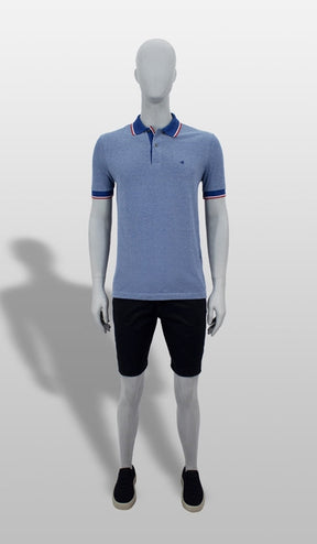 Polo Binada Slim Com Friso