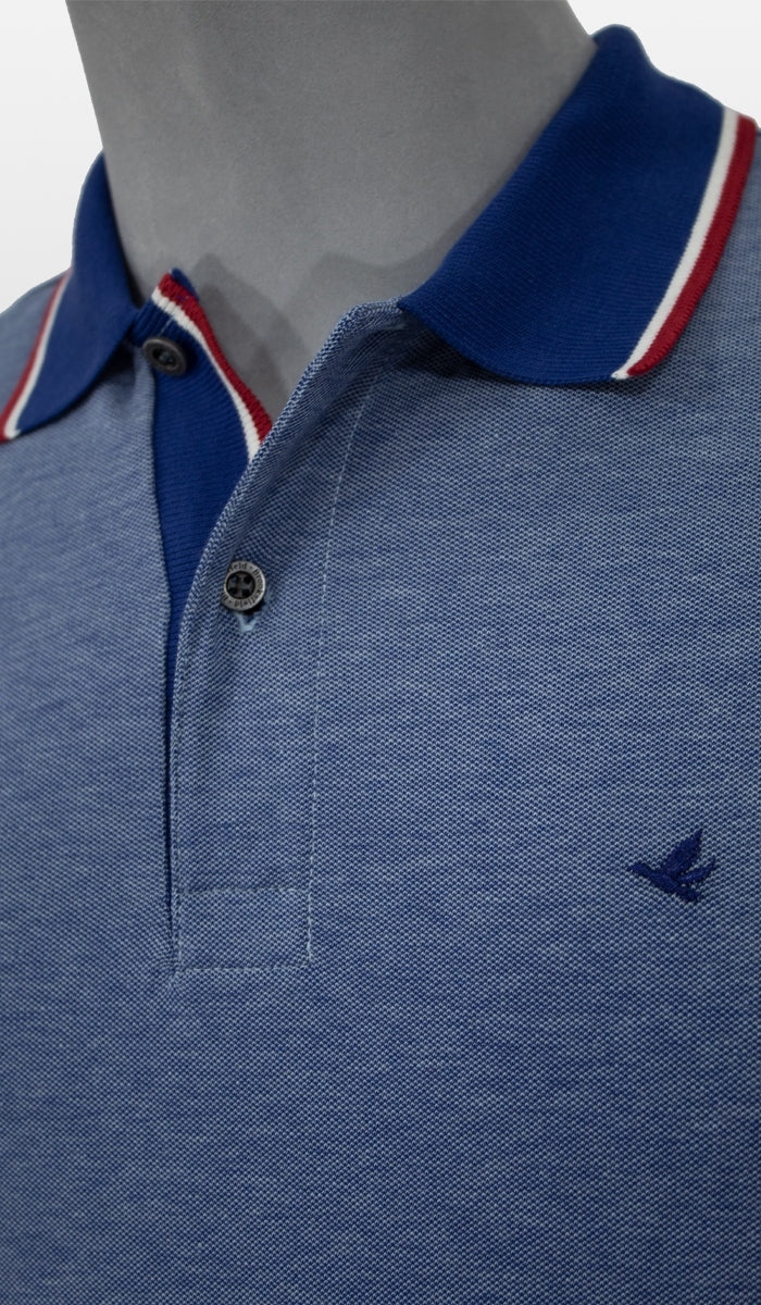 Polo Binada Slim Com Friso