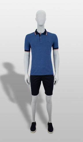 Polo Binada Slim Com Friso