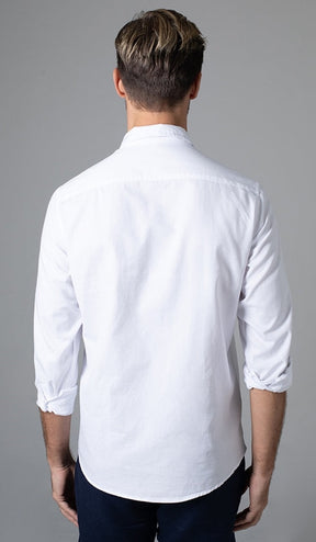 Camisa Manga Longa Oxford Button Down
