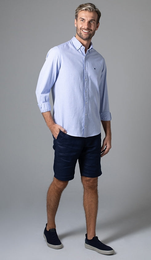 Camisa Manga Longa Oxford Button Down