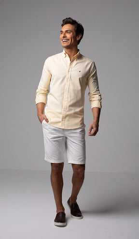 Camisa Manga Longa Oxford Button Down