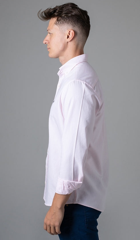 Camisa Manga Longa Oxford Button Down