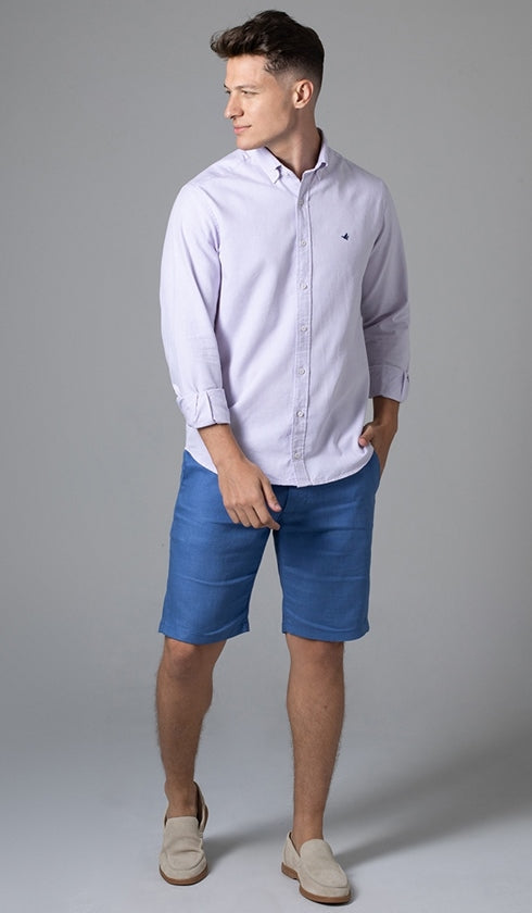 Camisa Manga Longa Oxford Button Down