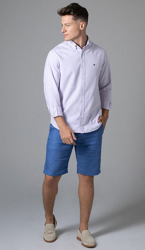 Camisa Manga Longa Oxford Button Down