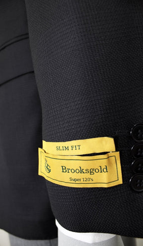 Paletó Sem Forro Xadrez Slim Brooksgold