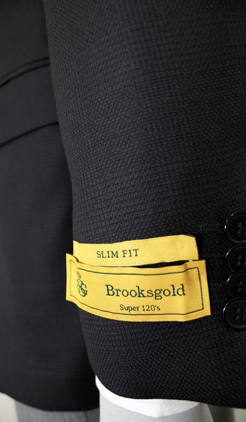 Paletó Sem Forro Xadrez Slim Brooksgold