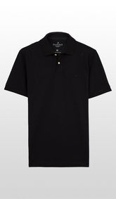 Polo Lisa Gola Retilínea