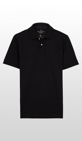 Polo Lisa Gola Retilínea