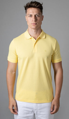 Polo Lisa Gola Retilínea